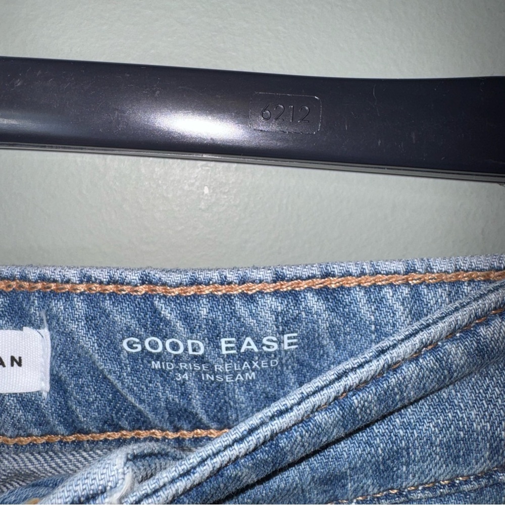Good American Women’s Good Standard Ease Carpenter Size 22 Mid-Rise Wide Leg NWT - Picture 5 of 10